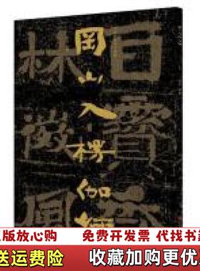 【正版图书】中国石刻书法精粹冈山入楞伽经赖非  著山东美术出版社9787533073640