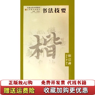 著江苏美术出版 书法技要胆巴碑王鑑伟 图书 社9787534421679 正版