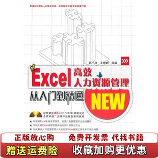 【正版图书】Excel高效人力资源管理从入门到精通韩小良王敏娴著中国铁道出版社9787113117887