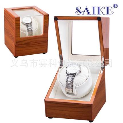 现货迷你高光烤漆电动摇表器机械手表自动上弦上链晃表转表器