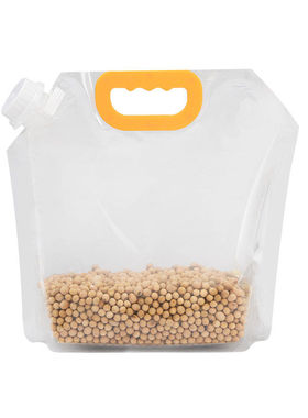 五谷杂粮收纳密封袋杂粮收纳袋子食品级手提吸嘴袋家用大米分装袋