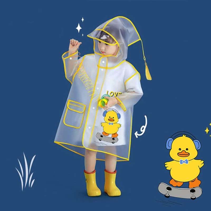 儿童雨衣男童雨鞋套装幼儿园专用上学雨披小孩学生专用全身防水
