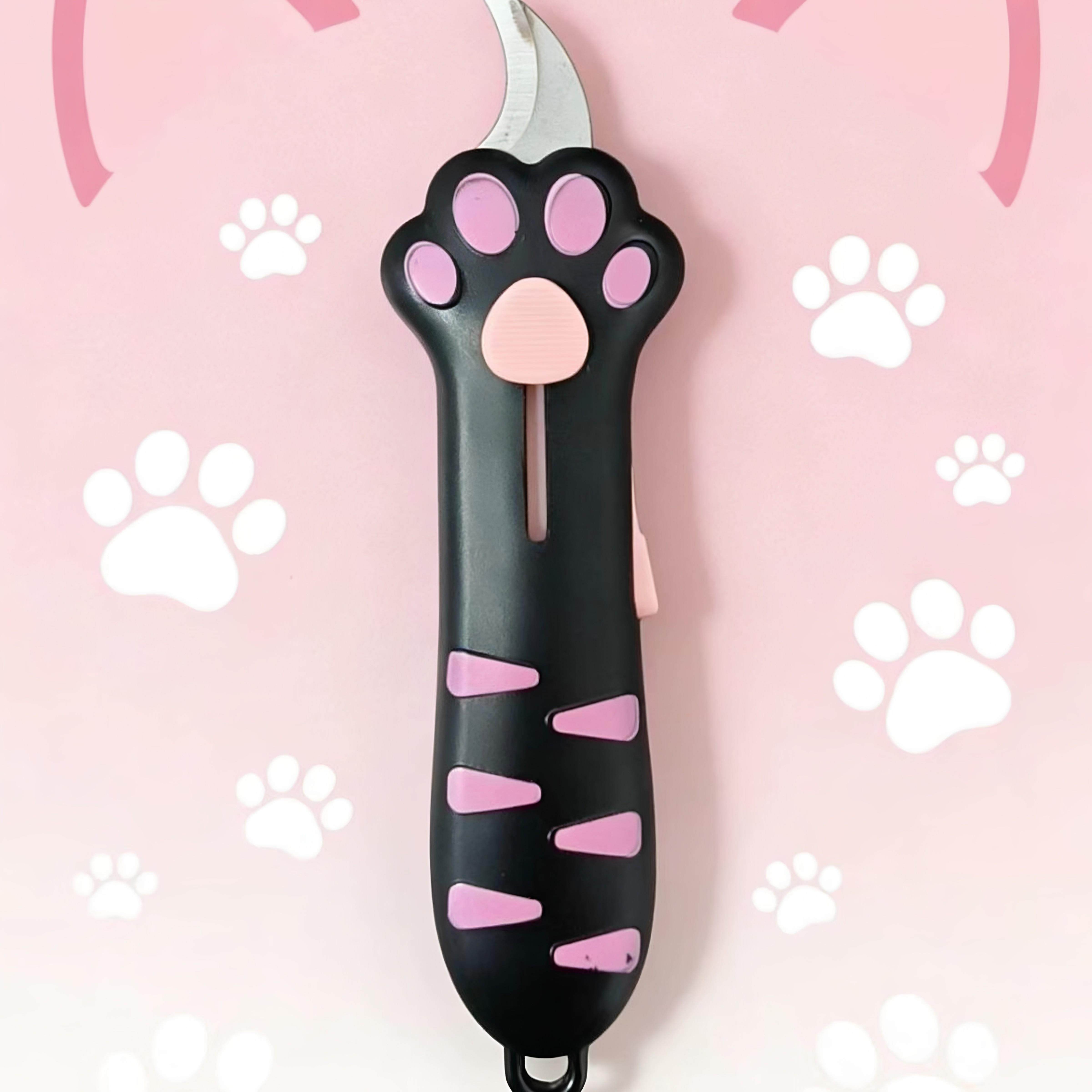 拆箱刀拆模型猫爪切切开箱刀春夏猫爪快递猜猜盒猫爪可爱礼物刀刀