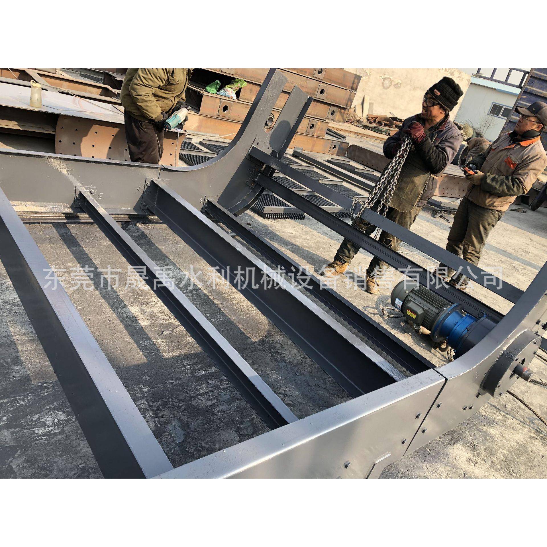 山区水电站前池进水口分体式组装式回转格栅清污机2.5*5.4捞草机