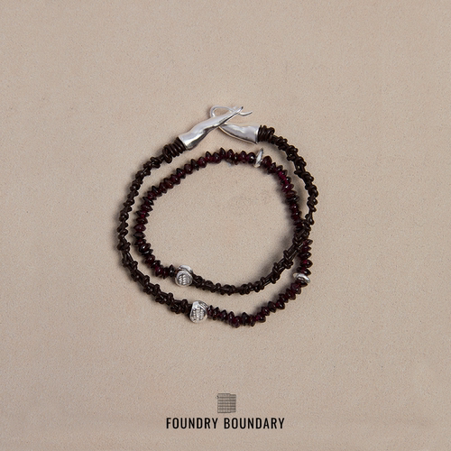 FOUNDRYBOUNDARY石榴籽手链