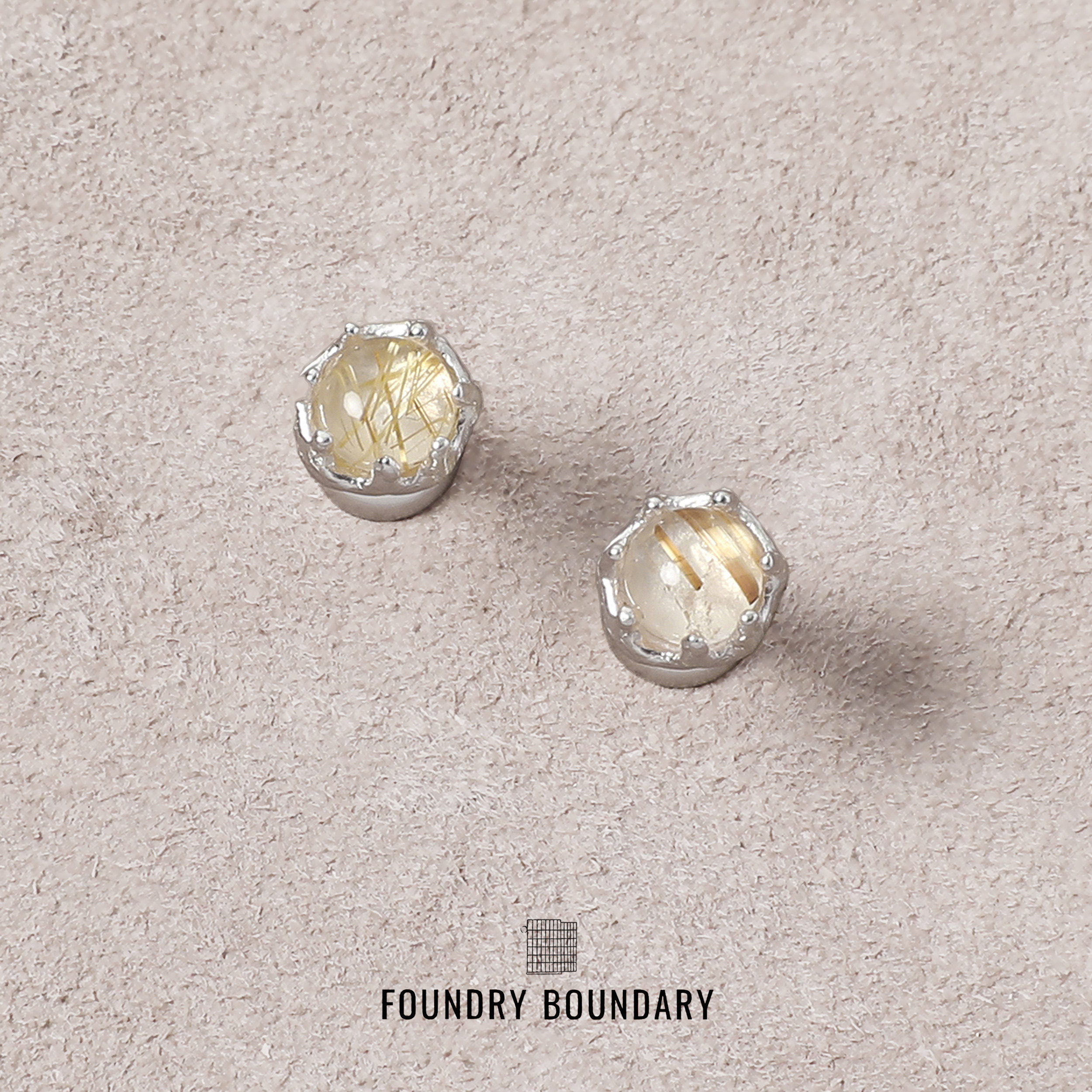 FOUNDRYBOUNDARY原创小众耳钉