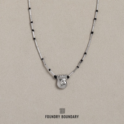 FOUNDRY BOUNDARY小螺旋项链