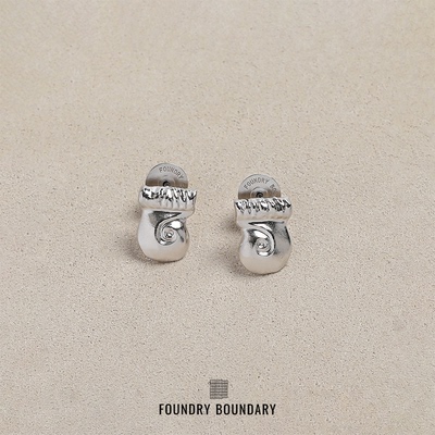 FOUNDRY BOUNDARY小螺旋耳钉