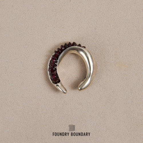 FOUNDRYBOUNDARY石榴籽串珠戒指