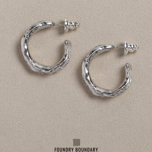 FOUNDRY BOUNDARY冰晶耳环