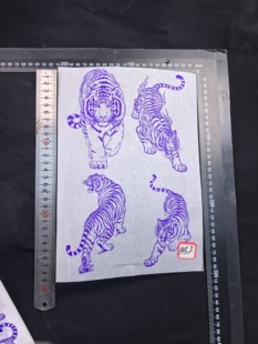 葫芦烙画水油两用转印稿，带5毫升转印油不带刷子新手建议用水
