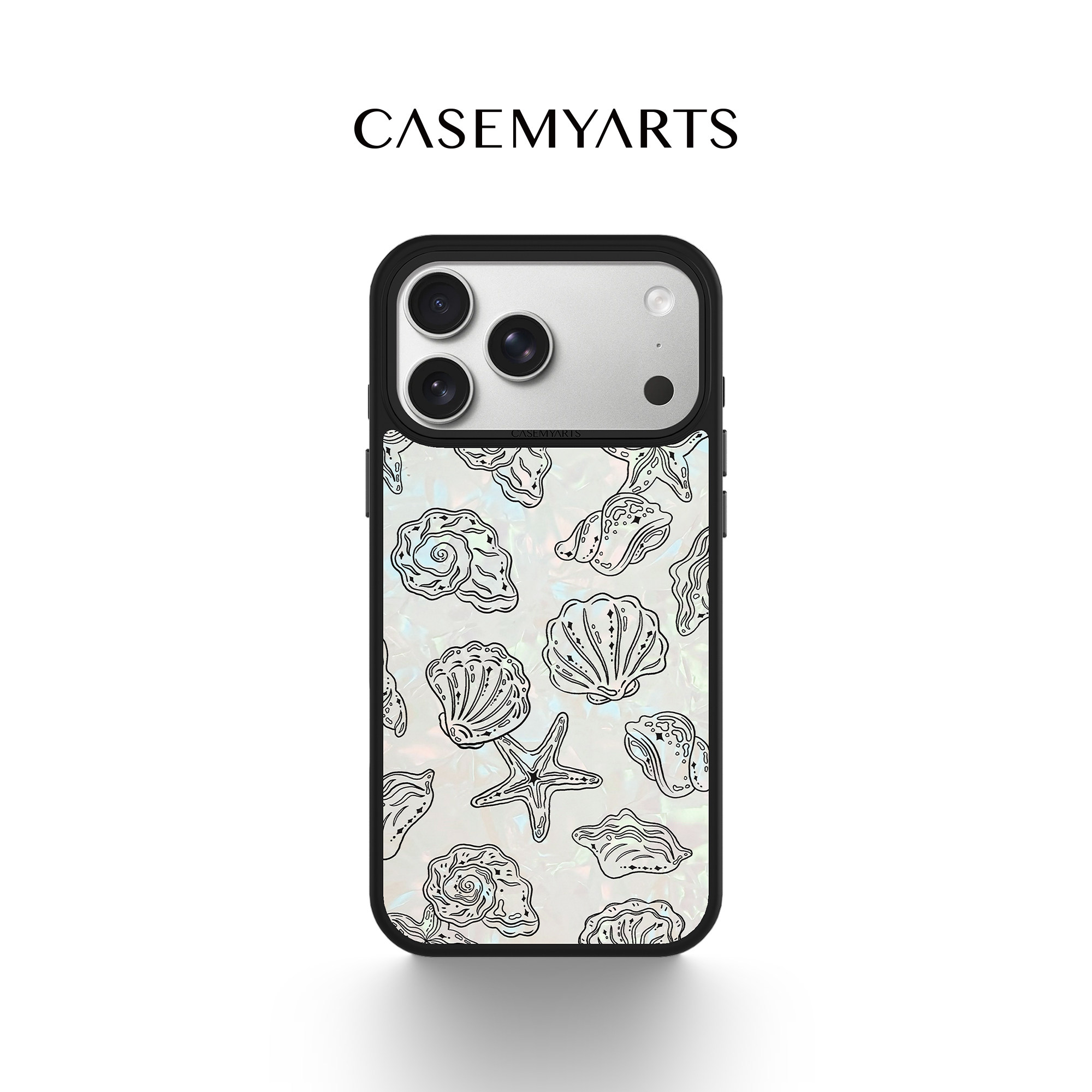 CASEMYARTS贝壳系列轻薄防摔磁吸苹果手机壳iPhone17/16/15/14/Pro/Max