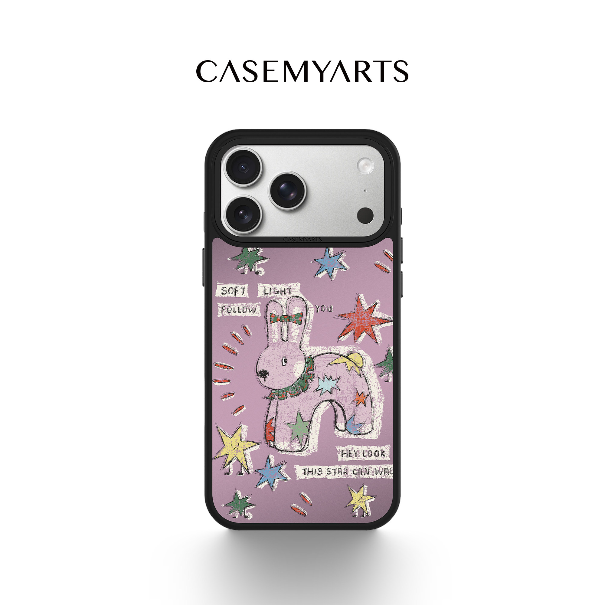 CASEMYARTS 舒舒子联名款轻薄防摔磁吸手机壳iPhone17/16/15/Pro/Max