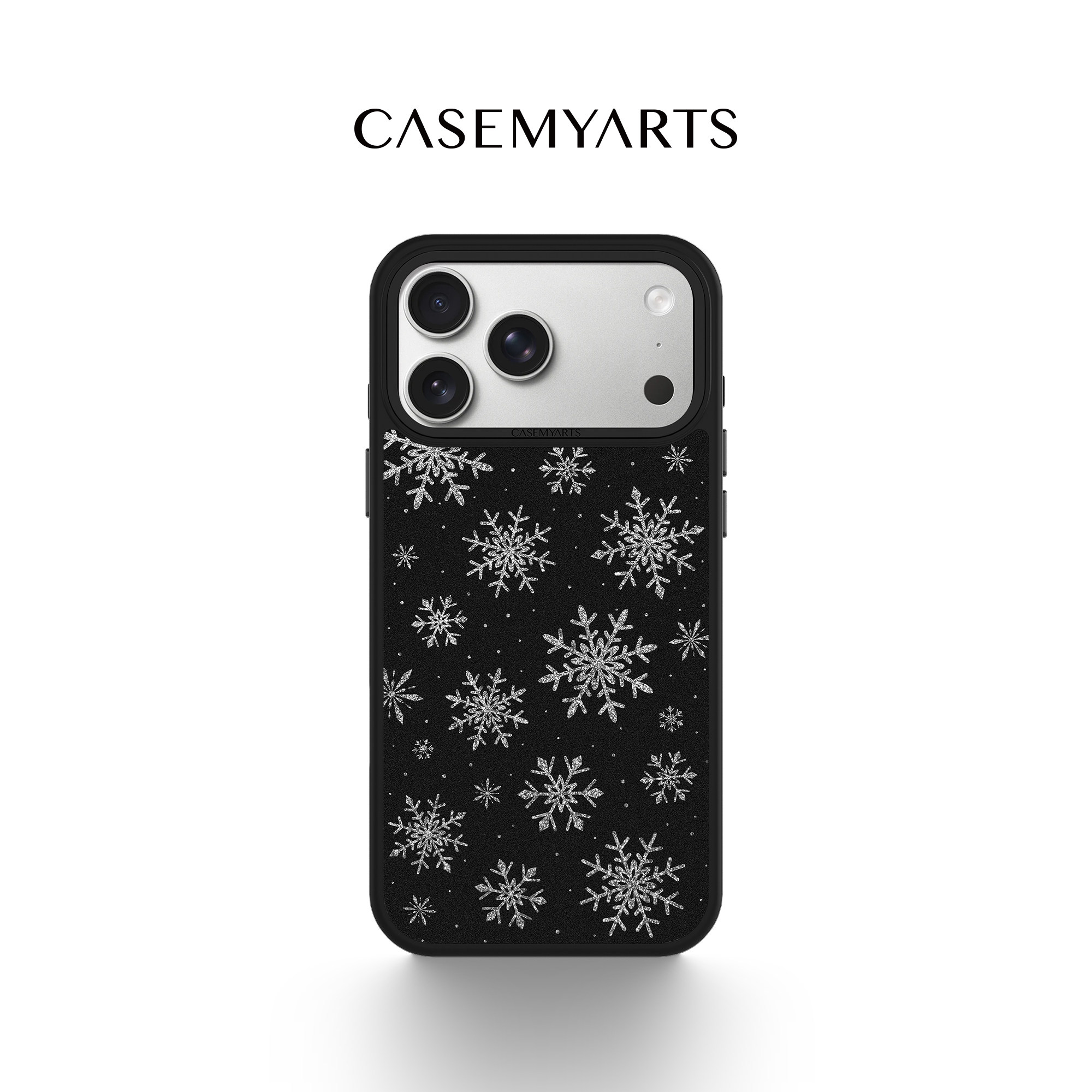 CASEMYARTS雪花系列轻薄防摔磁吸苹果手机壳iPhone17/16/15/14/Pro/Max