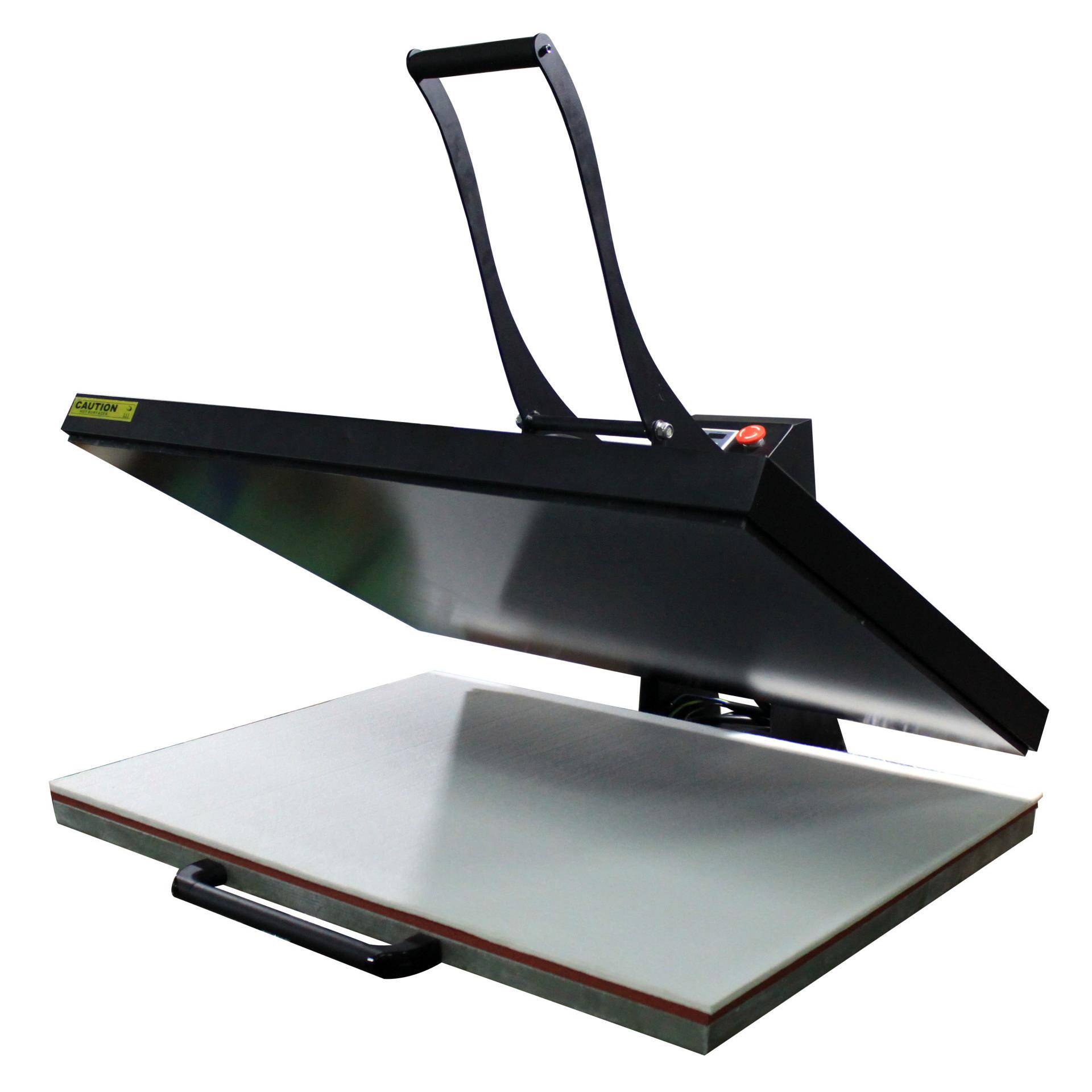 源头工厂大幅面手压高压机平板压烫机T恤烫钻烫画机80x100cm