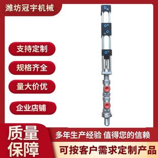 阀可实现快慢切换灌装 双行程双入口气动灌装 嘴混料角座阀