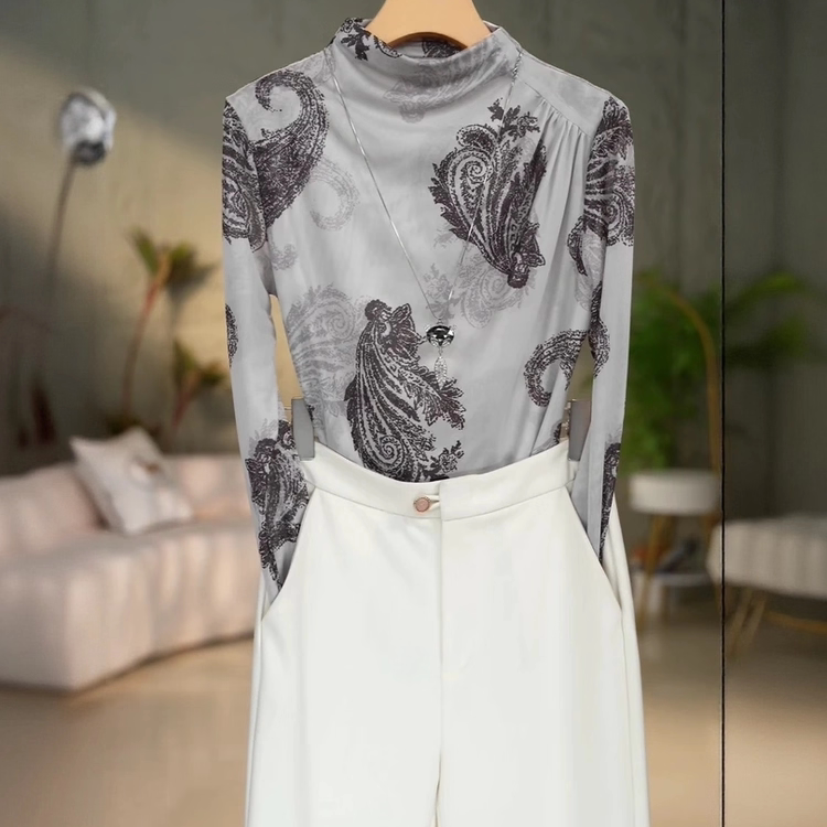 网纱打底衫女长袖t恤春秋冬2025新款保暖内搭加绒加厚半高领上衣,女装/女士精品,时尚套装,淘宝优惠券,粉丝福利购,淘宝优惠卷