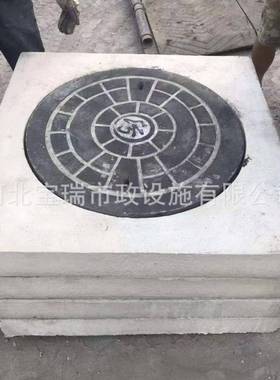 预制钢筋混凝土井盖井圈水泥检查井盖板钢纤维人孔手孔井承压圈