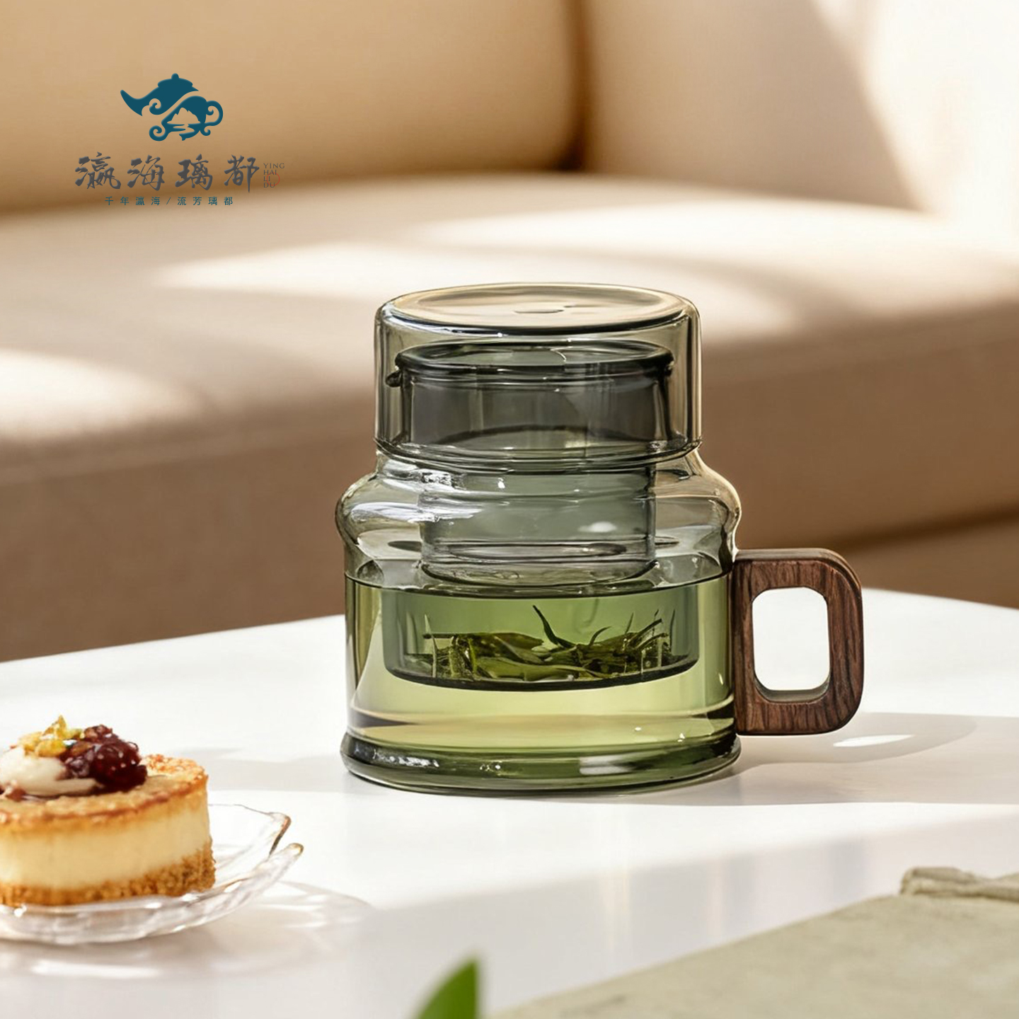 迷你玻璃茶水分离泡茶煮茶壶