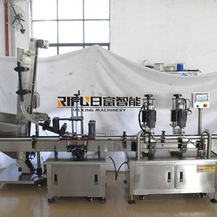 辣椒瓶扭盖机 自动双头伺服旋盖机 广口瓶防盗盖旋盖设备广州厂家