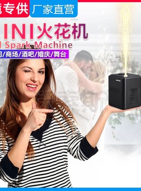舞台电子喷花机婚礼派对火花机 DMX512冷焰机 Cold Spark Macine