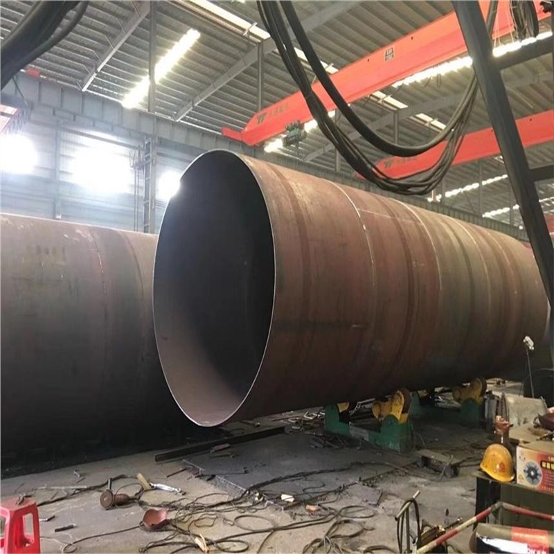 现货销售螺旋钢管 q235大口径螺旋管 426*6螺旋管 3PE防腐钢管