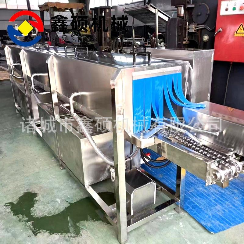 马口铁罐头全自动清洗机 罐头瓶玻璃瓶清洗设备 隧道式洗瓶烘干机