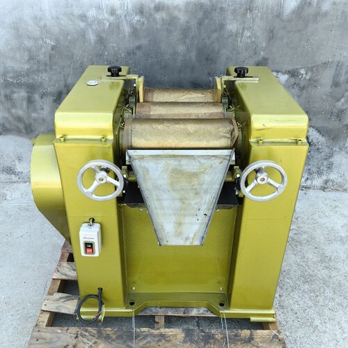 小型实验室S150三辊研磨机不锈钢三辊机  化工油漆三辊研磨机