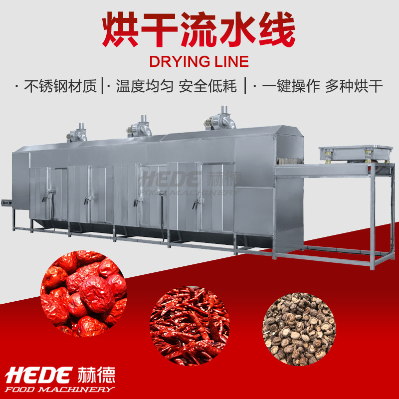 全自动猫粮狗粮烘干流水线 全自动排湿食物烘干机