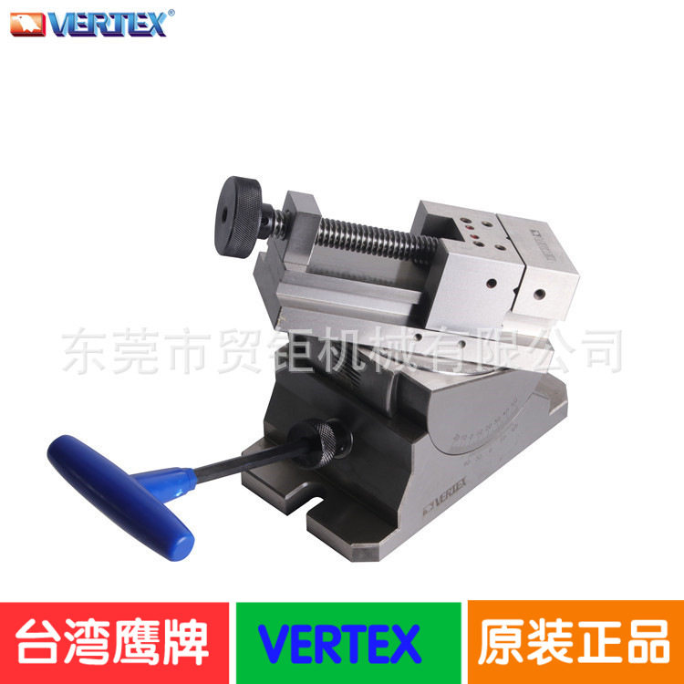 台湾鹰牌角度万力螺杆型VUA-4开口110MM万向平口钳