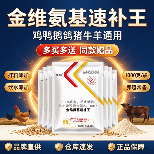 迅销金维氨基速补王兽用1000g/袋