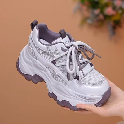 达芙妮2026春季爆款厚底增高百搭时尚老爹鞋女通勤休闲运动女鞋LL