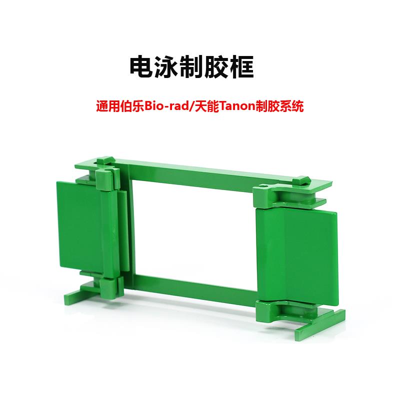 WB夹胶框 电泳制胶架 伯乐bio-rad 天能Tanon 绿色制胶框1653304
