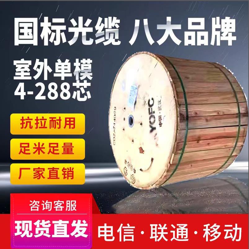 长飞烽火6芯8芯12芯24芯48芯96芯144芯288芯室外单模国标光缆光纤