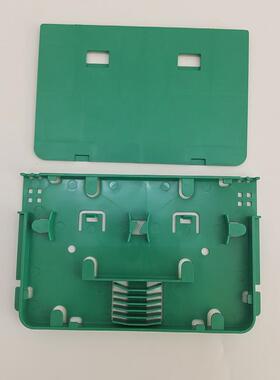 熔接盘6芯12芯直熔盘跳线尾纤绿色光纤熔纤盘ABS光纤盘纤盒4芯