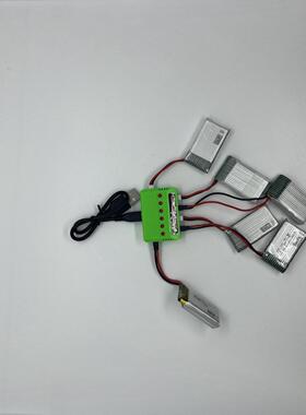 适用于青少年无人机小鸟飞飞F100/100无人机充电器一拖六电池配件