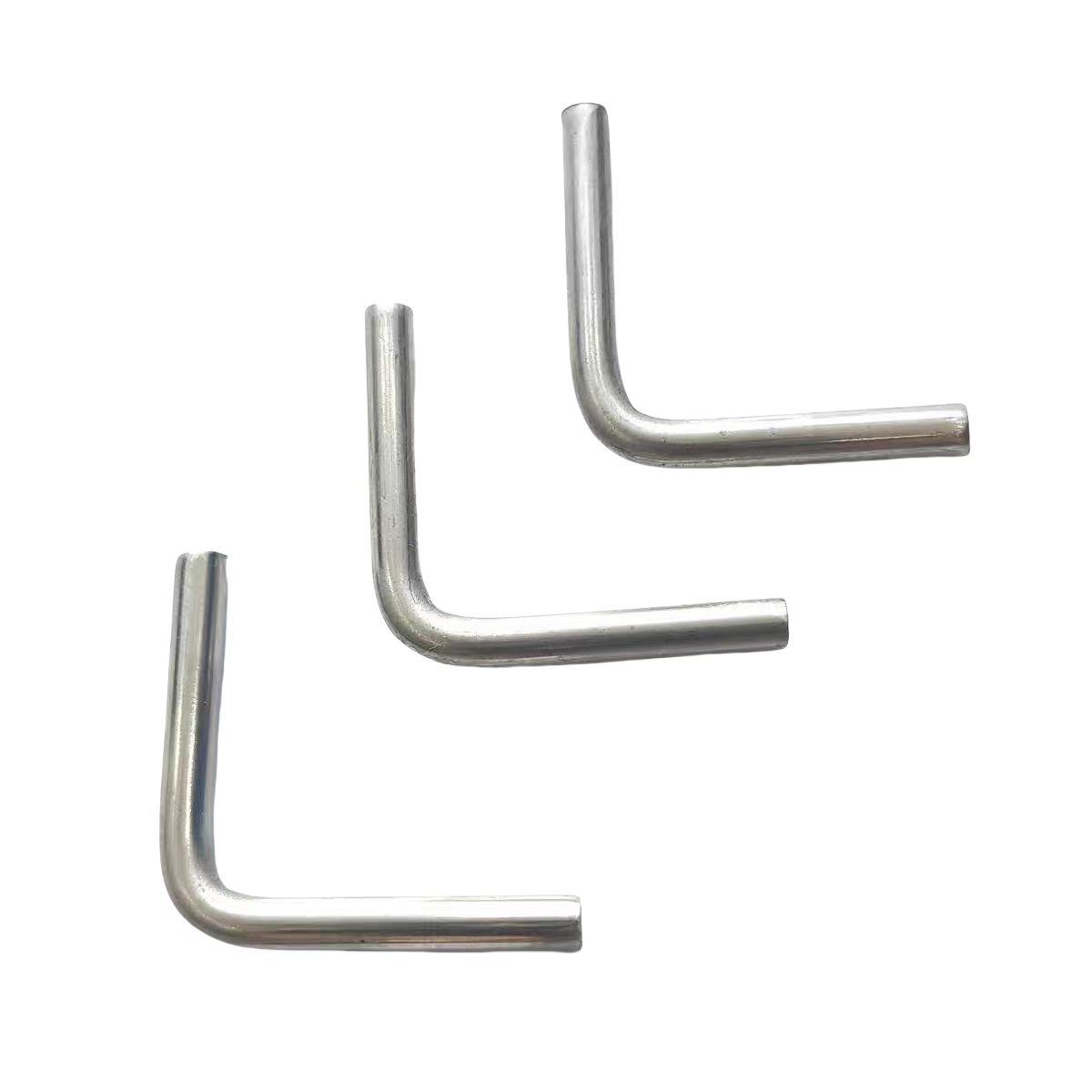 304不锈钢管折弯加工攻牙铜铝管毛细管L型折弯盘管连接管定制加工