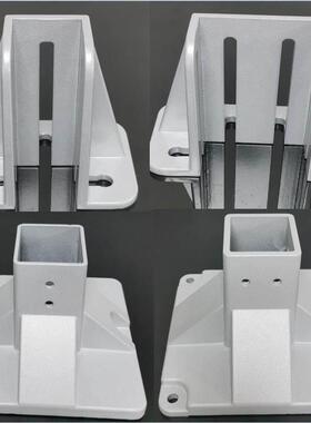 40/4080/45/459060/62/80 铝型材脚座AFT15-TY栏底座地面大支撑脚