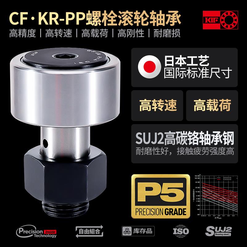 KIF进口CF3螺栓4滚轮轴承5滚针6凸轮8随动器10 12 16 18 20 24 30