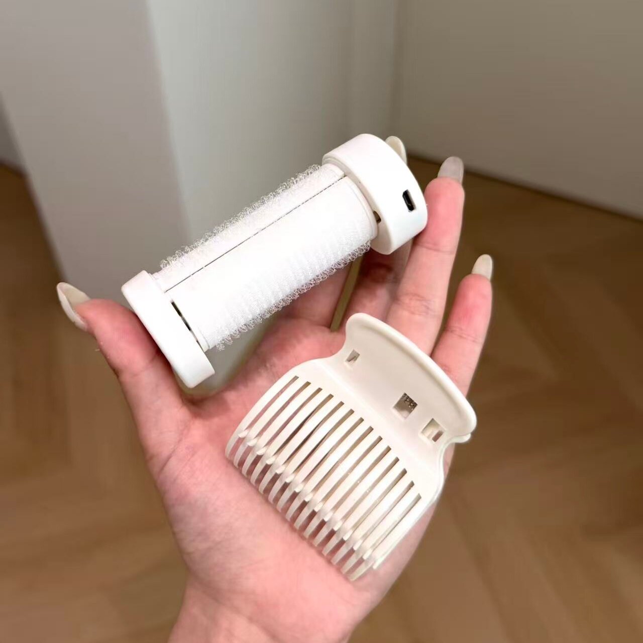 【懒人卷发器】刘海卷发筒USB加热固定发卷八字刘海夹发尾蓬松器