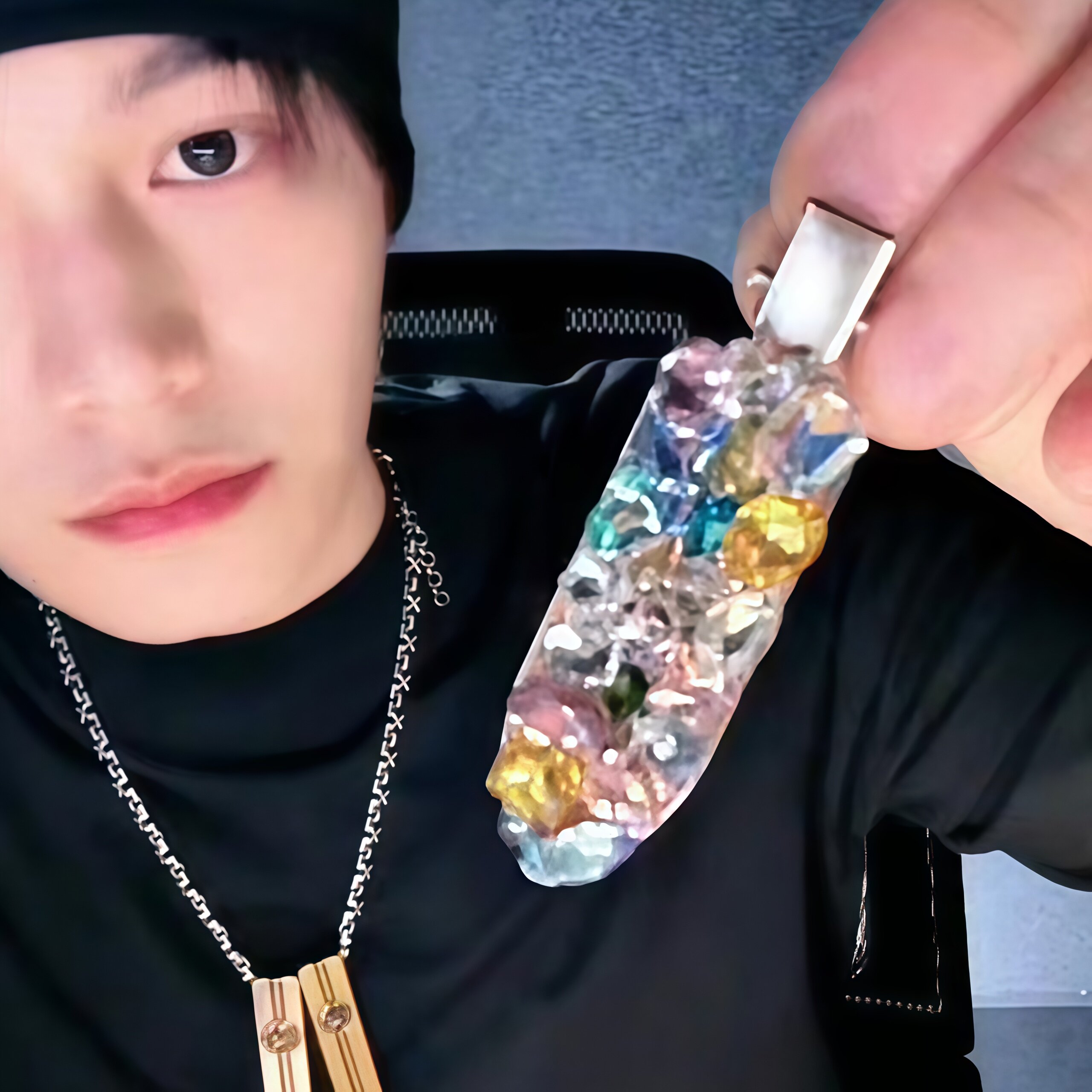 谁还没有收到丁禹兮DIY的发夹