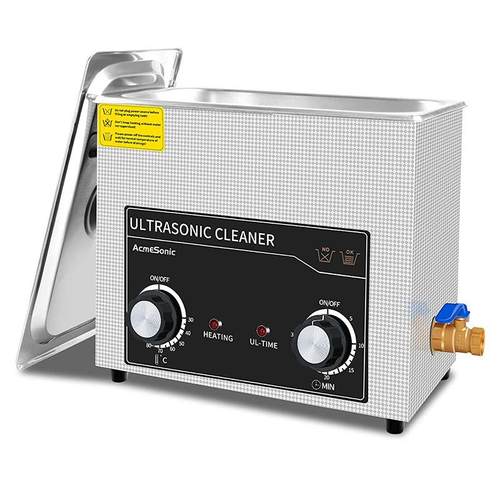 6.5L旋钮式超声波清洗机功能除污锈实验室工业五金区清洗机厂