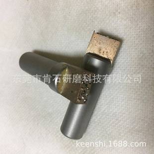 树脂SDC金刚石CBN砂轮修整笔方形斧头带柄修整笔磨床洗石笔