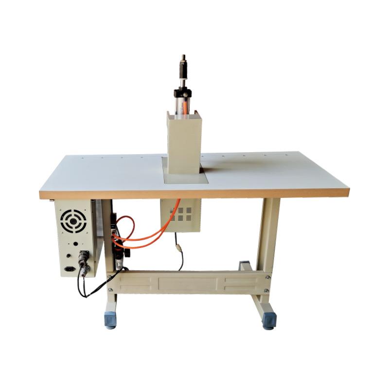 气动双头织带布料打孔机超声波冲孔机常州超声波设备工厂直销