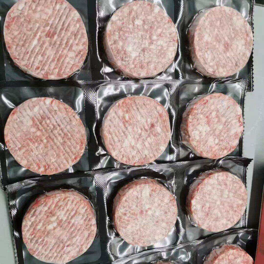 大型虾排鸡仔饼成型机全自动肉饼成型机汉堡肉饼机15厘米大肉饼机