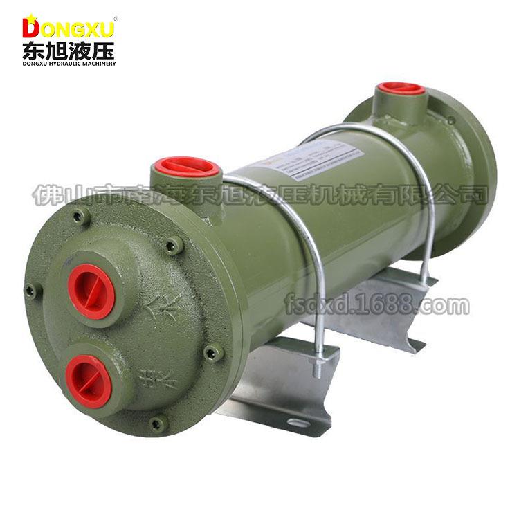 东旭液压水冷却器列管式冷却器铜管散热器液压机多管折流水冷却器