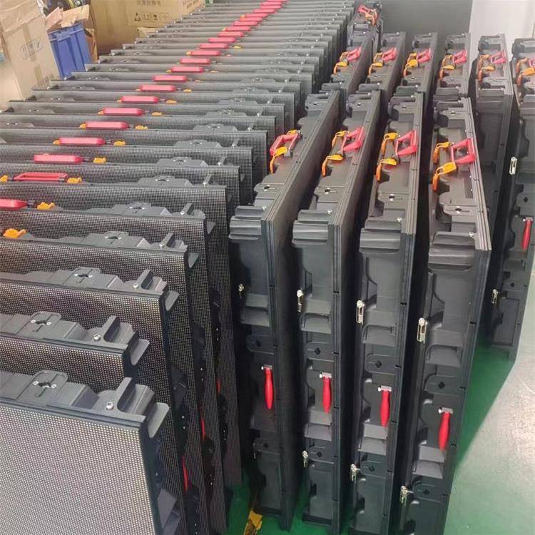 东南亚运动会户外LED户外全彩屏P4表贴标准箱体（）