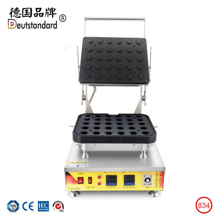 新款上市30孔棱型爆浆流芯蛋挞壳,30孔流心芝士挞机，流心芝士挞