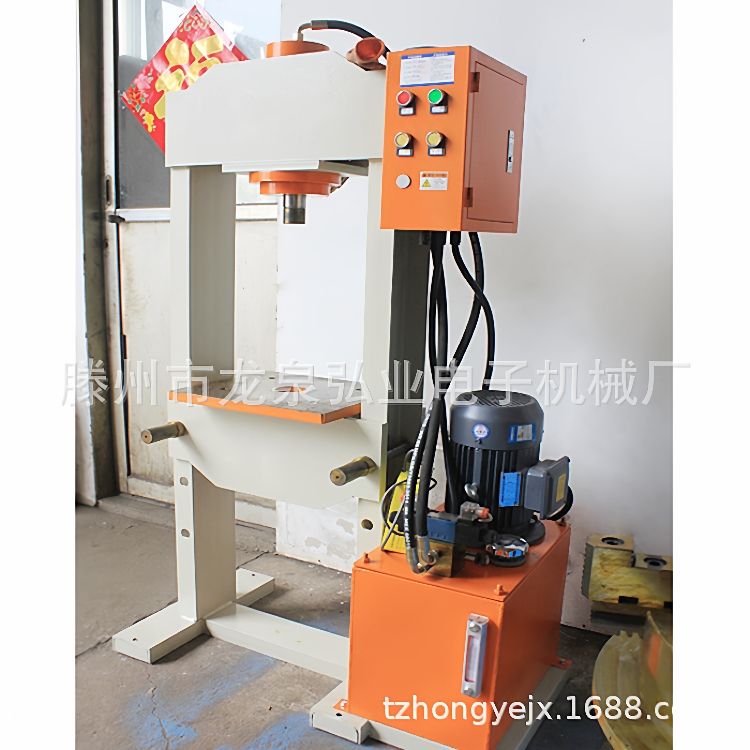 小型20T油压机零售20吨龙门液压机小型框架式轴承压装校正