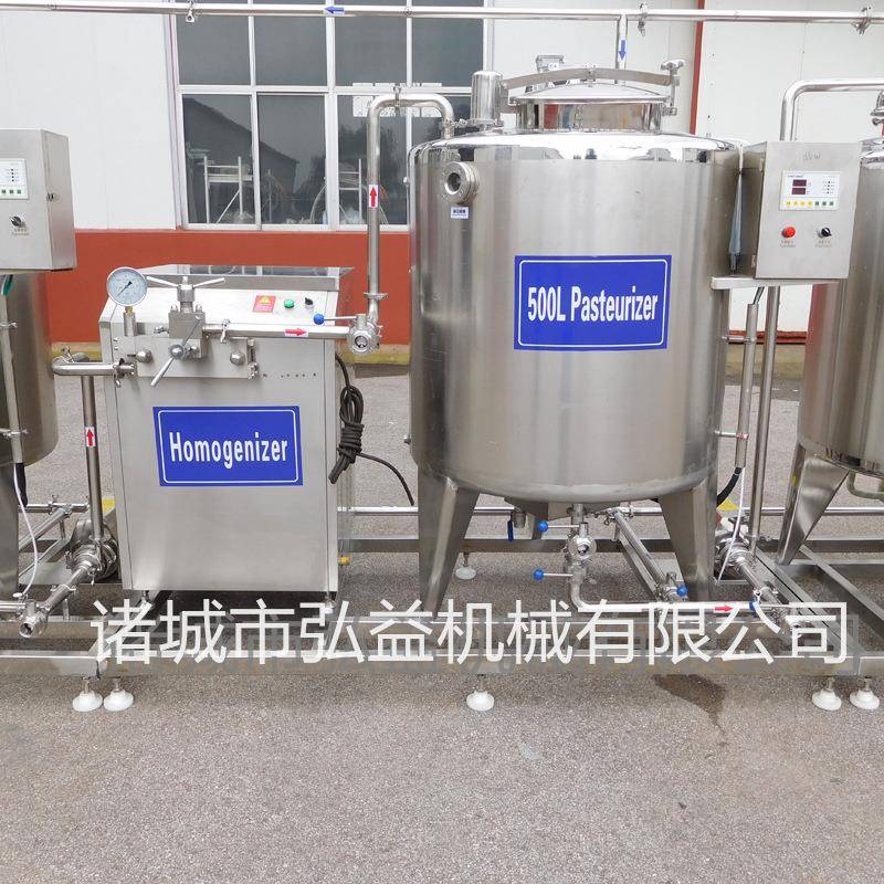 鲜牛奶双层保温罐制冷存储奶罐杯装老酸奶设备发酵罐杀菌成套设备